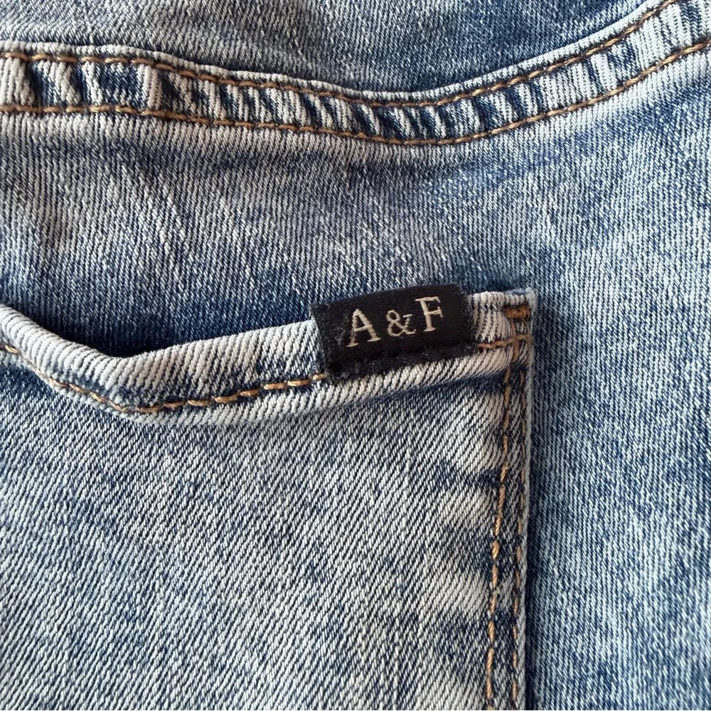 3/27$ Abercrombie Kids mid-rise pull-on jean legging jegging size 13/14 long - Picture 8 of 8